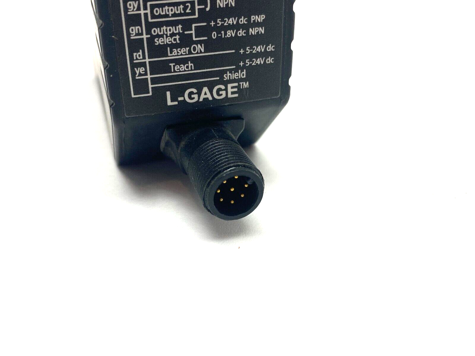 Banner LT3BDQ L-GAGE Laser Diffuse Time-Of-Flight Sensor 300mm to 5m 65516 - Maverick Industrial Sales