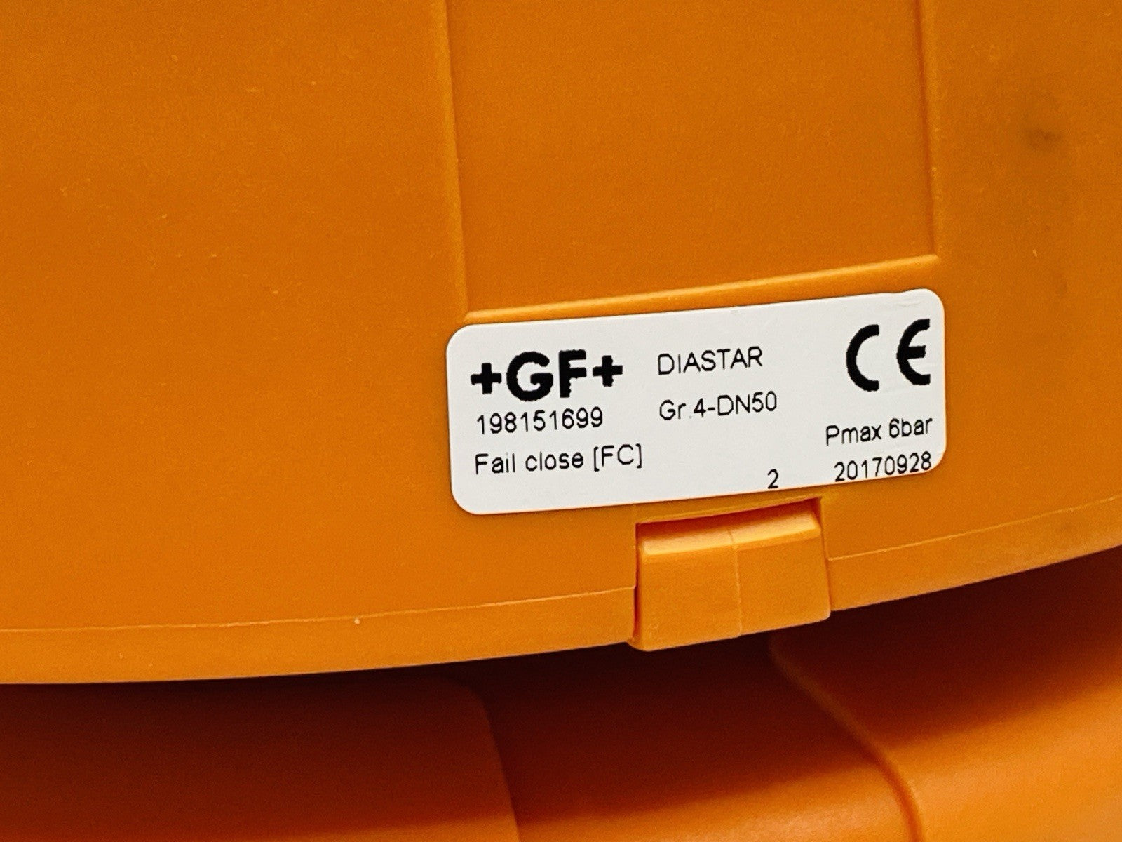 Georg Fischer 161624617 DIASTAR Ten PVC-U Diaphragm Valve 2" EPDM - Maverick Industrial Sales