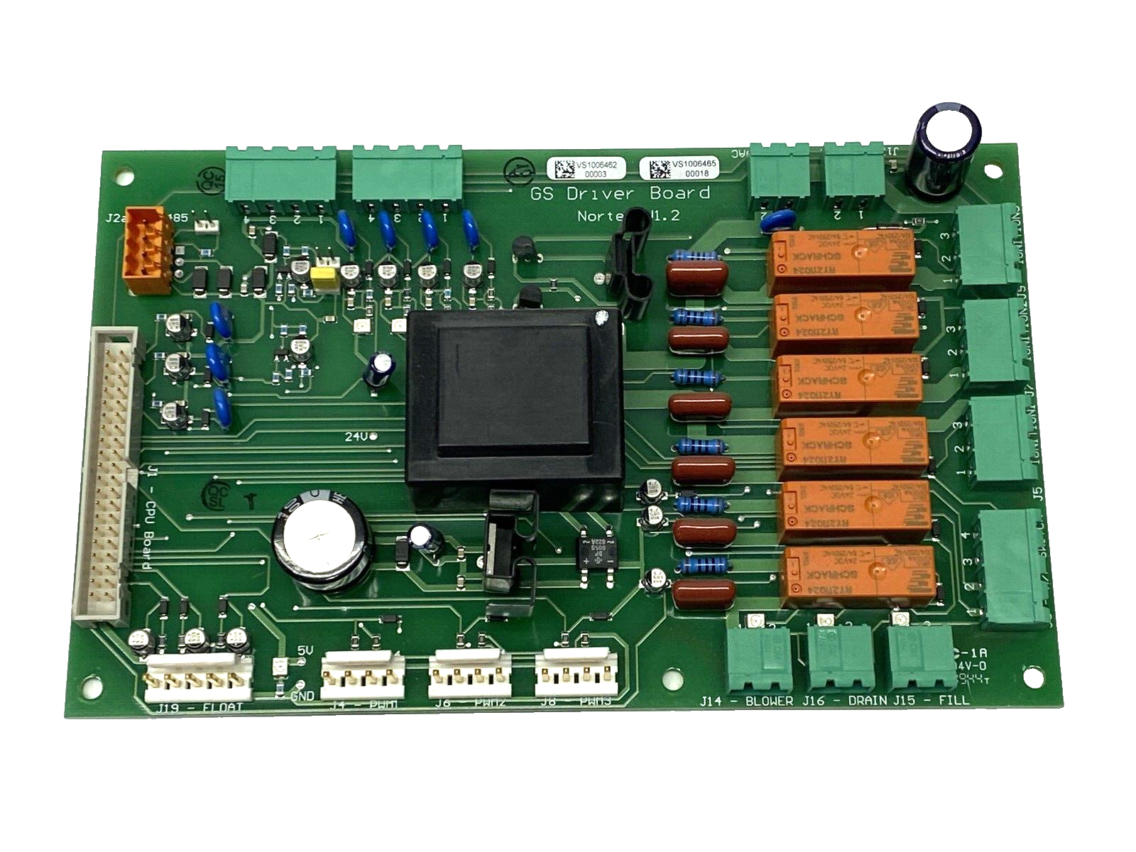 Nortec J2A-RS485 GS Driver Board V1.2 - Maverick Industrial Sales