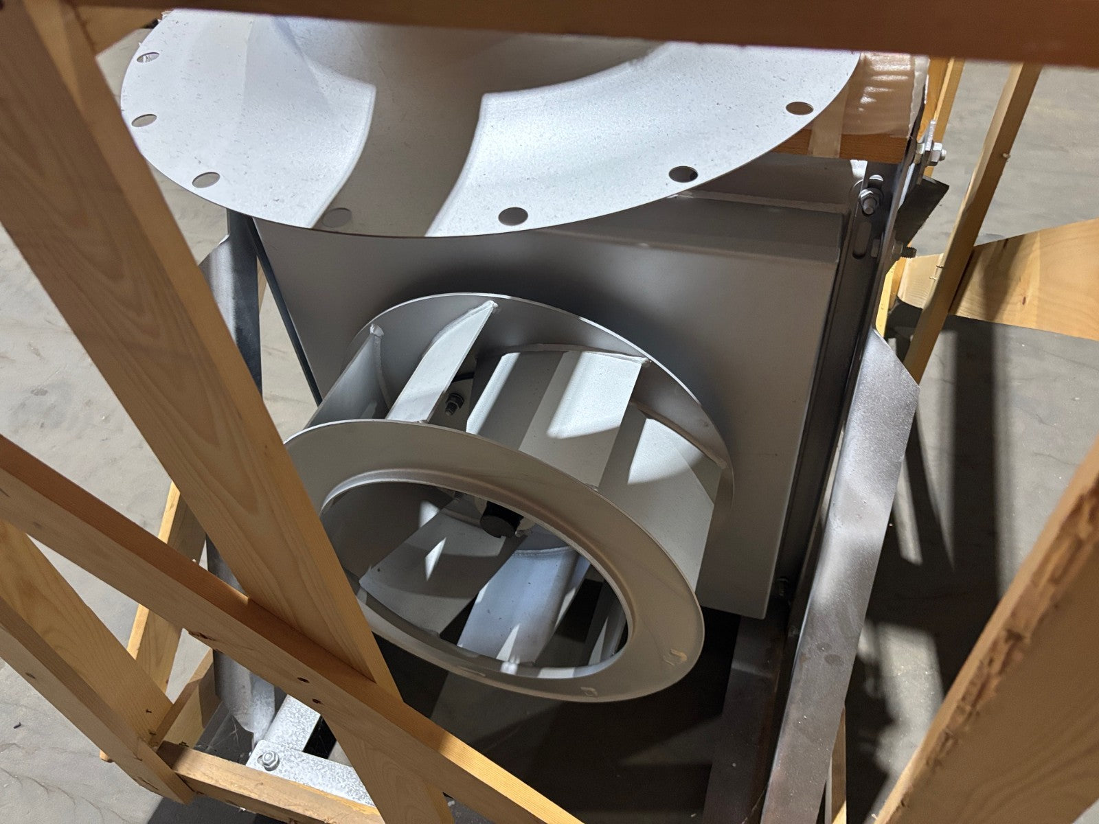 Aerovent CPG-SW High Efficiency Plug Fan, 10 HP, 221 CPG-SW ARR.9 CL.2 HOR CW - Maverick Industrial Sales