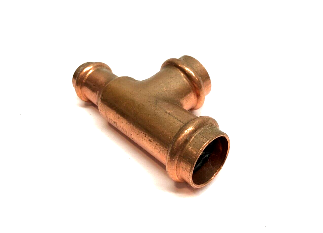 Viega 77397 ProPress TEE Fitting, 3/4" x 1/2" x 3/4" CxCxC, 3AV82 - Maverick Industrial Sales