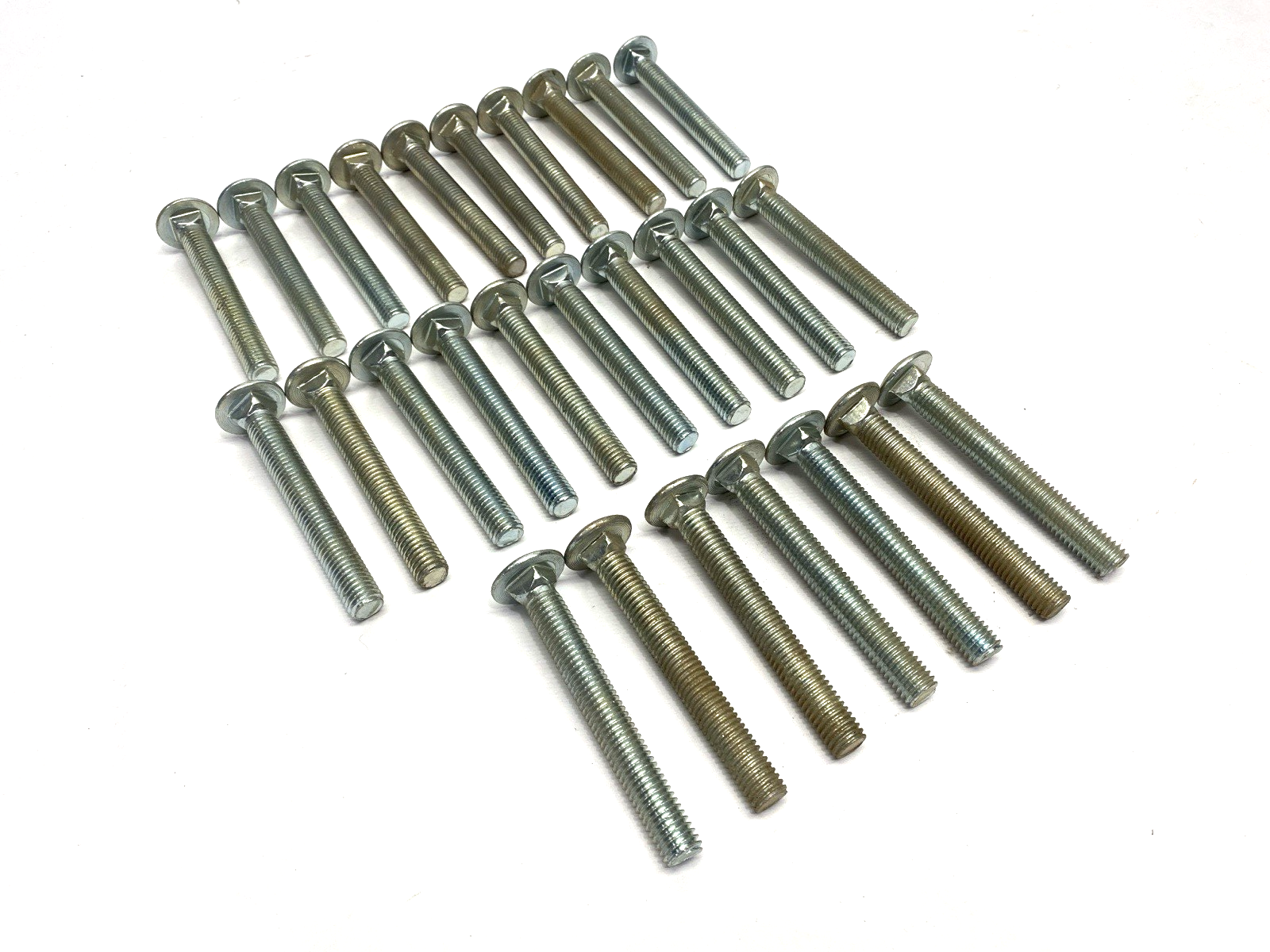 1/2"-13 X 4" Carriage Bolt Grade 2 LOT OF 27 SHELFWARE - New – Open box - Maverick Industrial Sales