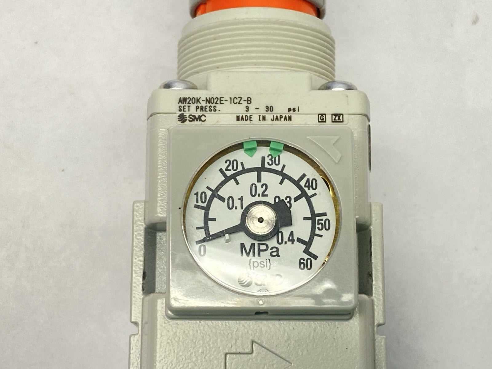 AW20K-N02E-1CZ-B | SMC Pneumatic Filter Regulator - New – Open box - Maverick Industrial Sales