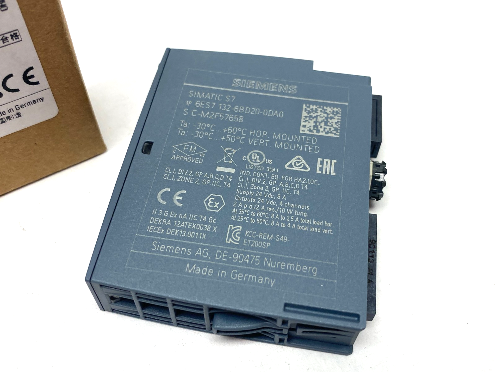 Siemens 6ES7132-6BD20-0DA0 SIMATIC ET 200SP Digit Output Module DQ 4x24VDC/2A HS - Maverick Industrial Sales