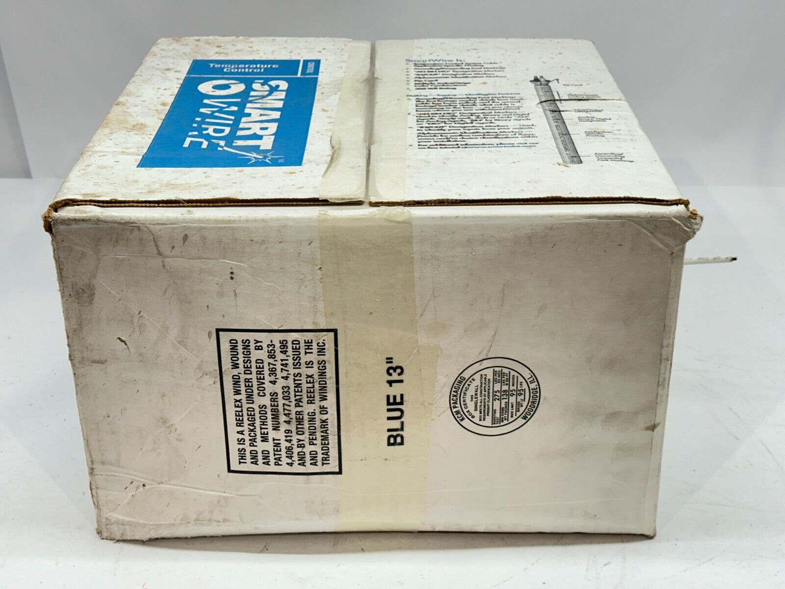 Smartwire 002330-B 18 AWG 3 Conductor Shielded Plenum White Jacket 644ft - Maverick Industrial Sales
