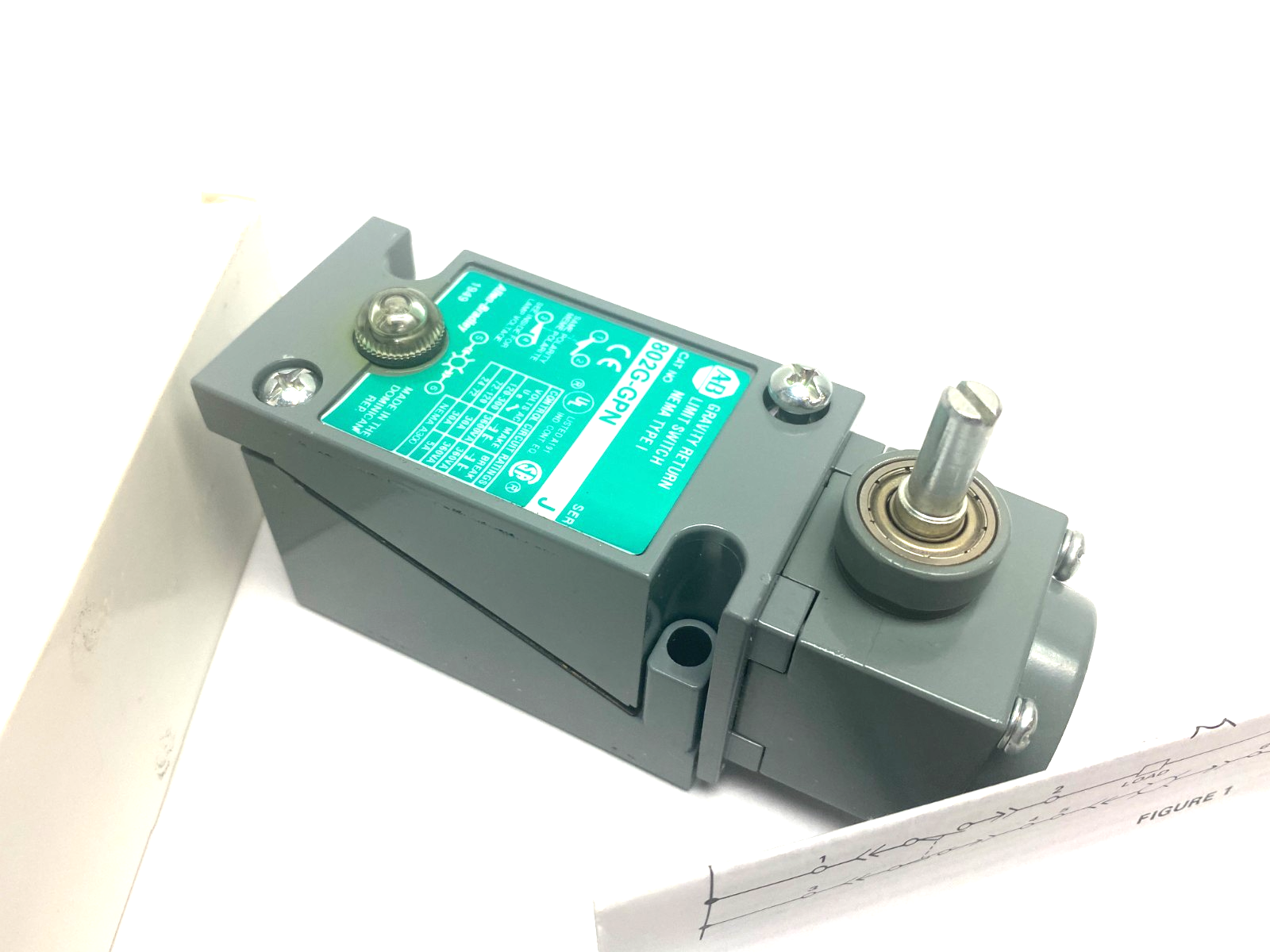 Allen Bradley 802G-GPN Ser. J Gravity Return Limit Switch NEMA Type 1 1 NO, 1 NC - Maverick Industrial Sales