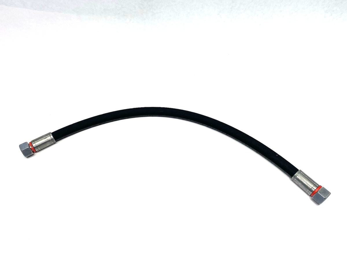 1SN DN12 WP 160bar Hydraulic Hose 2 Foot Length SAE100 R1S 1/2" 2320psi 4Q24 W40 - Maverick Industrial Sales
