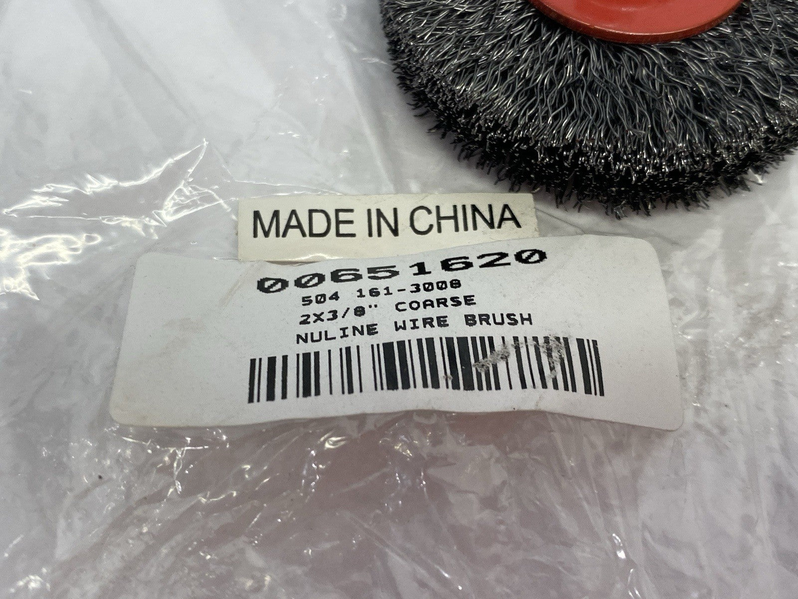 | Value Collection 00651620 Wheel Brush: 2" Wheel Dia, 3/8" Face Width LOF OF 3 - New – Open box - Maverick Industrial Sales