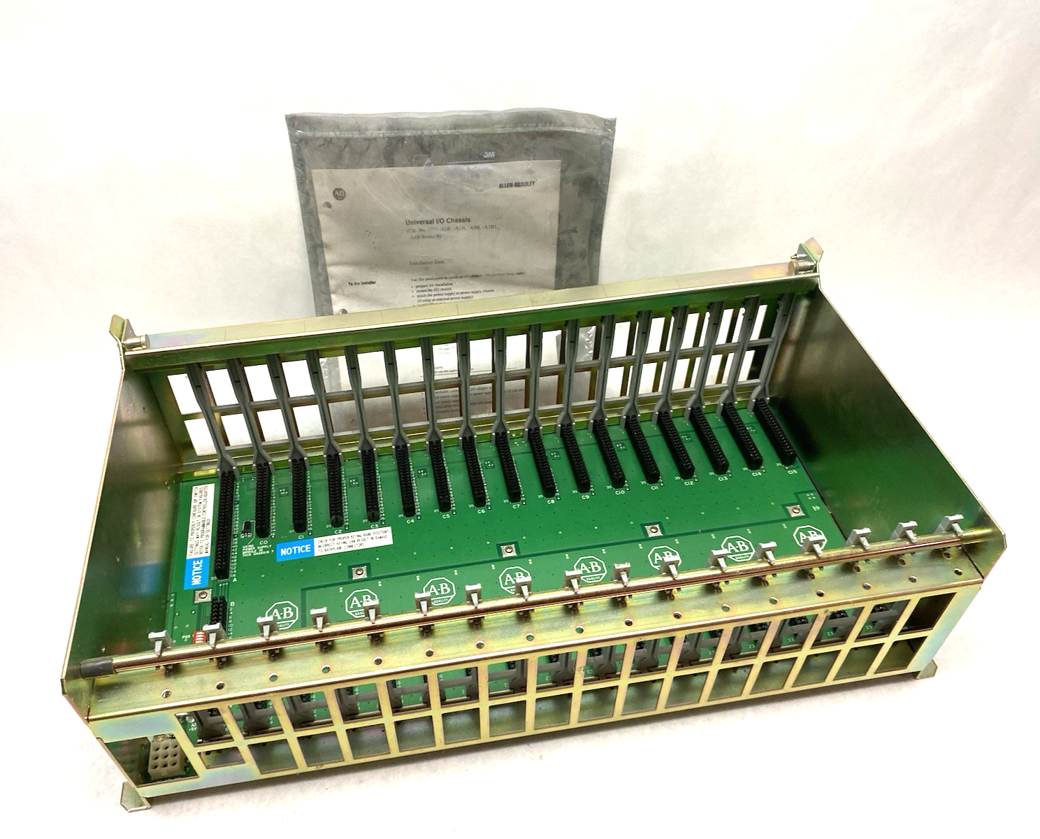 Allen Bradley 1771-A4B Ser. B 16-Slot Chassis Rack Module - Maverick Industrial Sales