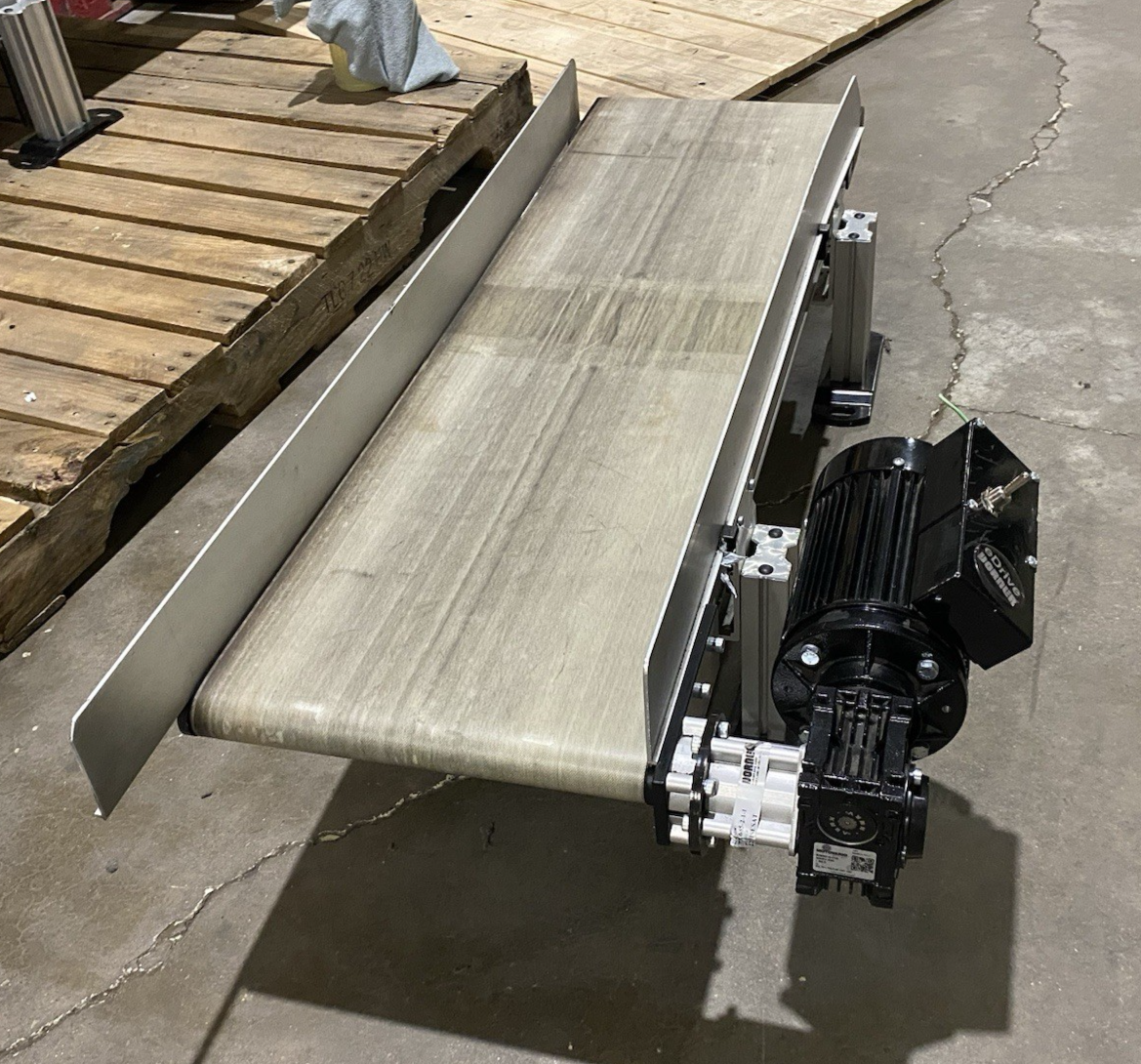 Dorner 22EDM12-035020A040402 Flat Belt Conveyor 12" W x 42" L, 2200 Series - Maverick Industrial Sales