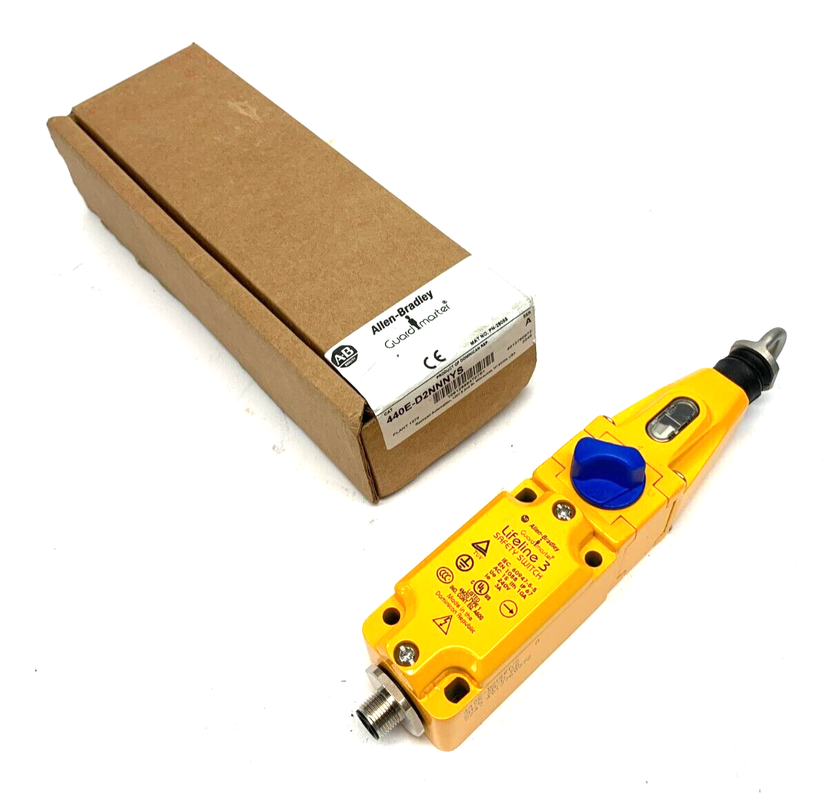 440E-D2NNNYS | Allen Bradley Ser. A Lifeline 3 Guard Master Safety Switch - New - Maverick Industrial Sales