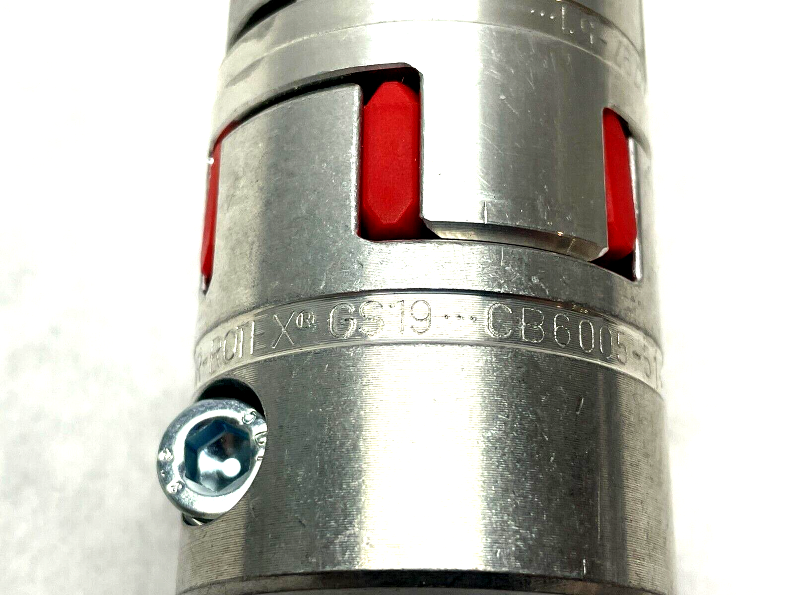 GS19 | KTR Rotex Shaft Coupling 18mm Clamp Keyed Bore Diameter 16mm Bore - Used - Maverick Industrial Sales