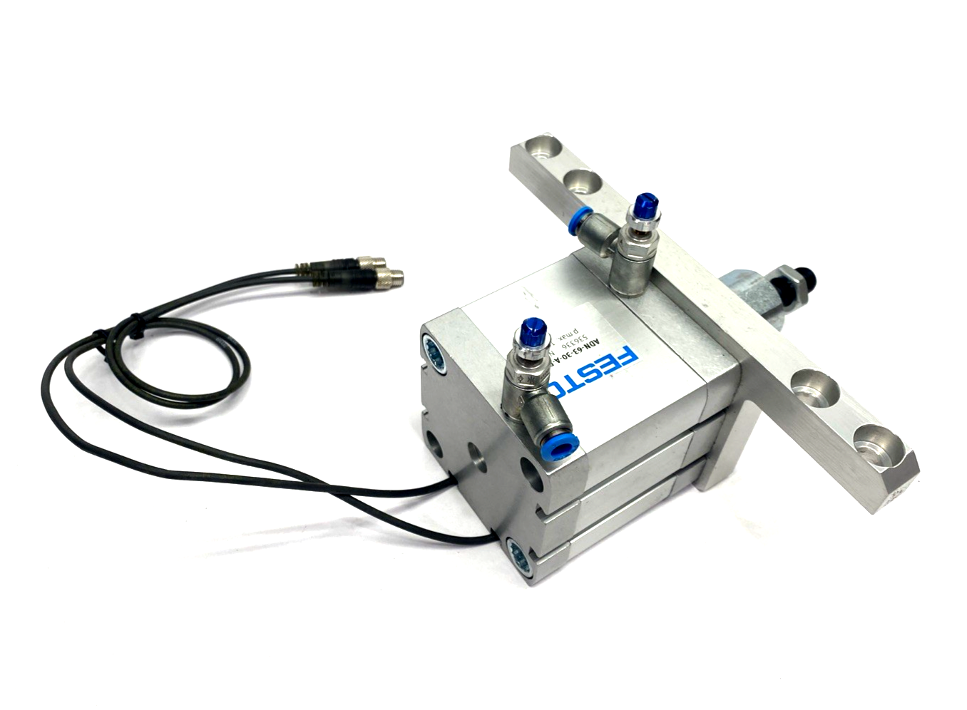 Festo ADN-63-30-A-P-A Pneumatic Cylinder 63mm Bore 30mm Stroke 536336 - Used - Maverick Industrial Sales