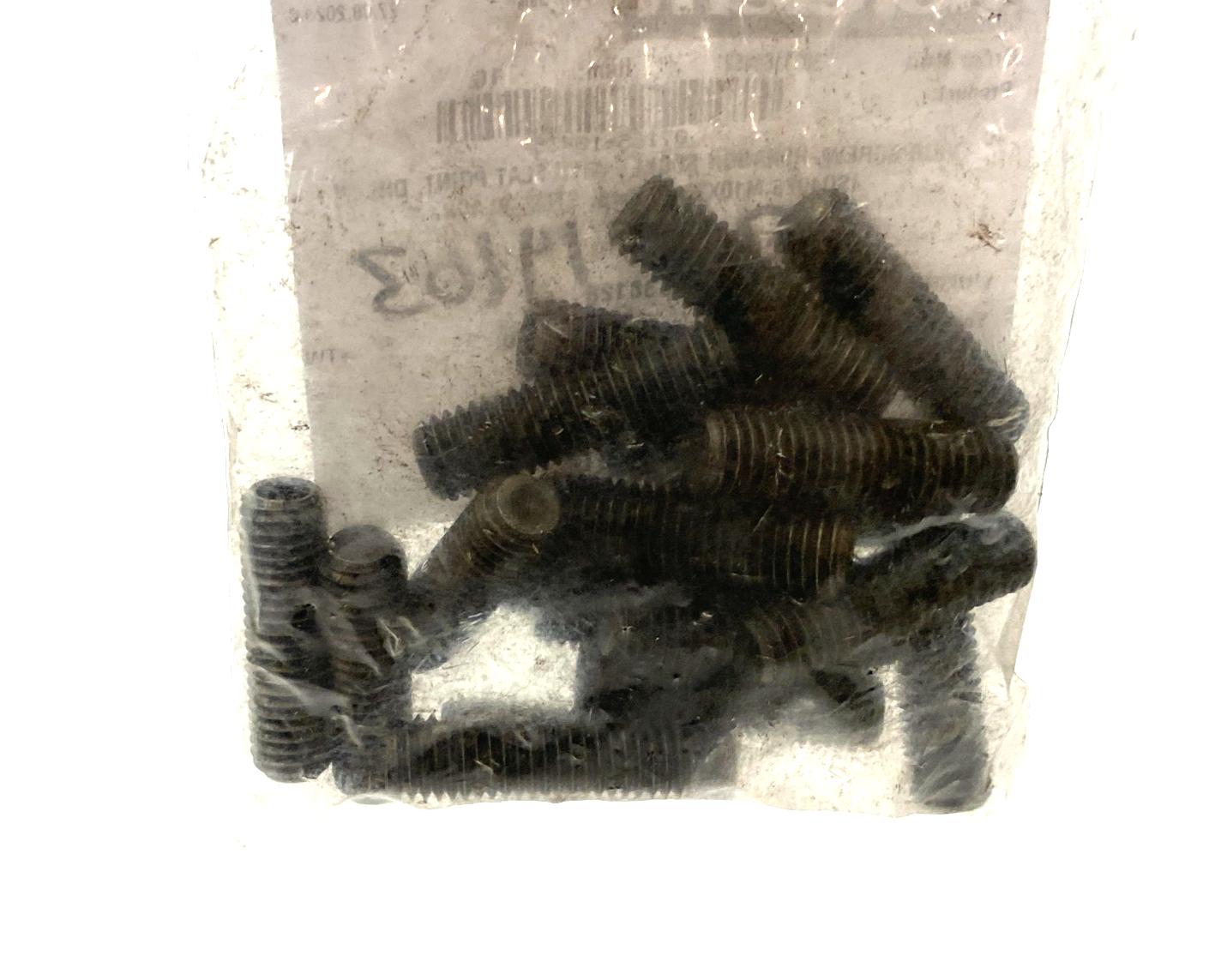 07165-10X35 | Norelem Kipp Grub Screw M10X35, SW=5, Black Steel, PKG OF 20- New - Maverick Industrial Sales