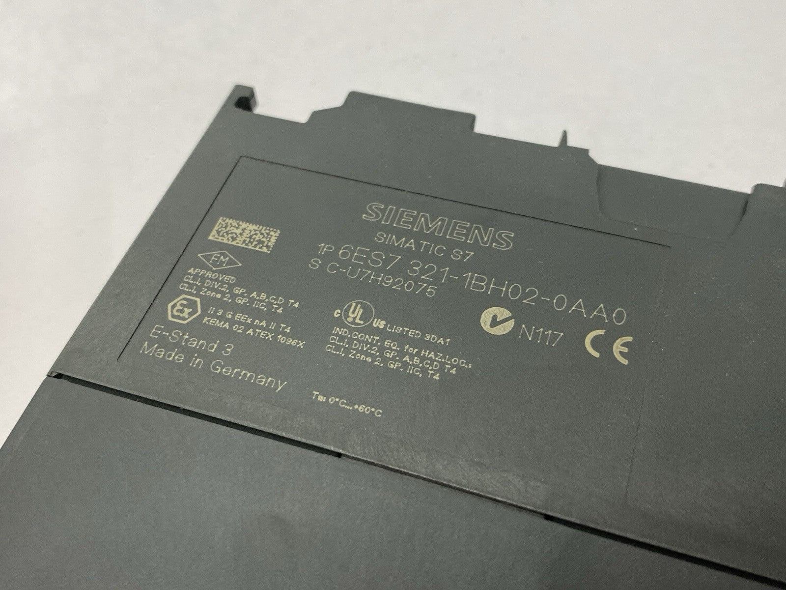 Siemens 6ES7321-1BH02-0AA0 SIMATIC S7-300 Digital Input SM 321 Isolated, 16 DI - Maverick Industrial Sales