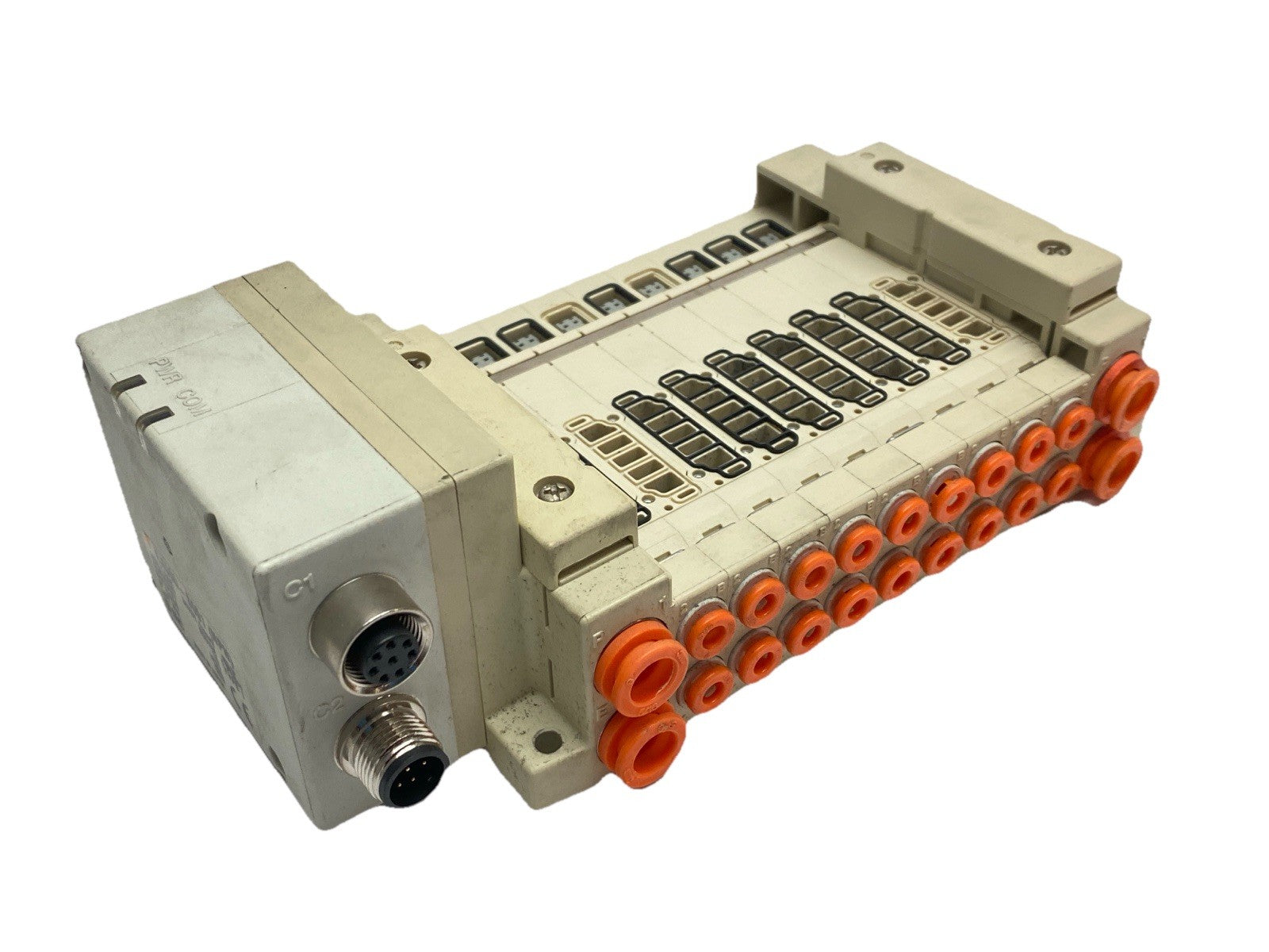 SMC 10-SS5V1-W10S0D-09U-N3 Pneumatic Manifold Assembly 9-Station - Maverick Industrial Sales