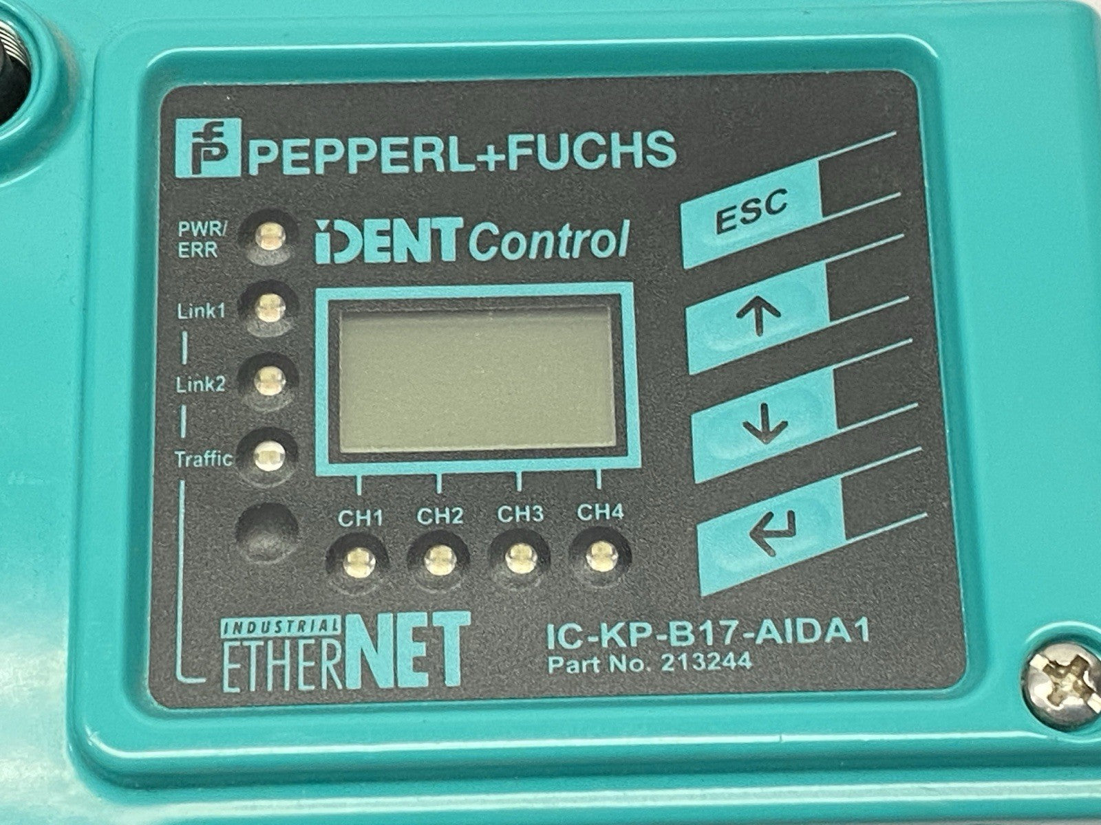 IC-KP-B17-AIDA1 | Pepperl+Fuchs Control Interface Unit 213244 MISSING SCREWS - Used - Maverick Industrial Sales