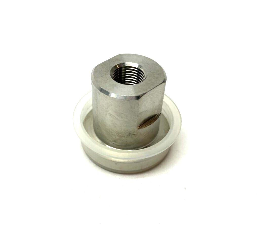 Agilent KAFP160125S Stainless Steel Klamp Flange Adapter 0.125" NPT NW16 - Maverick Industrial Sales