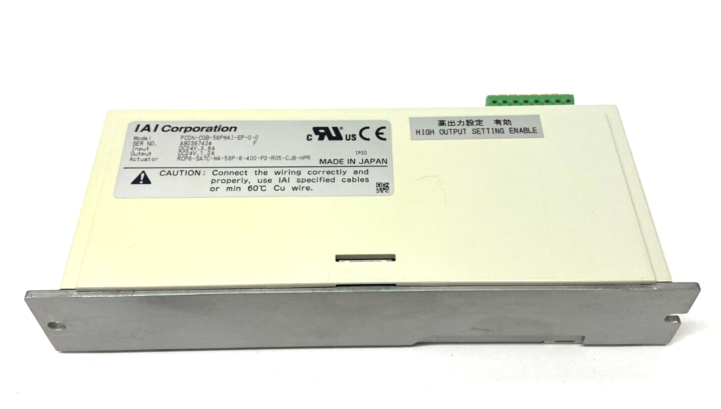 IAI PCON-CGB-56WAI-EP-0-0 Actuator Controller For RCP6-SA7C Actuator 24VDC - Maverick Industrial Sales