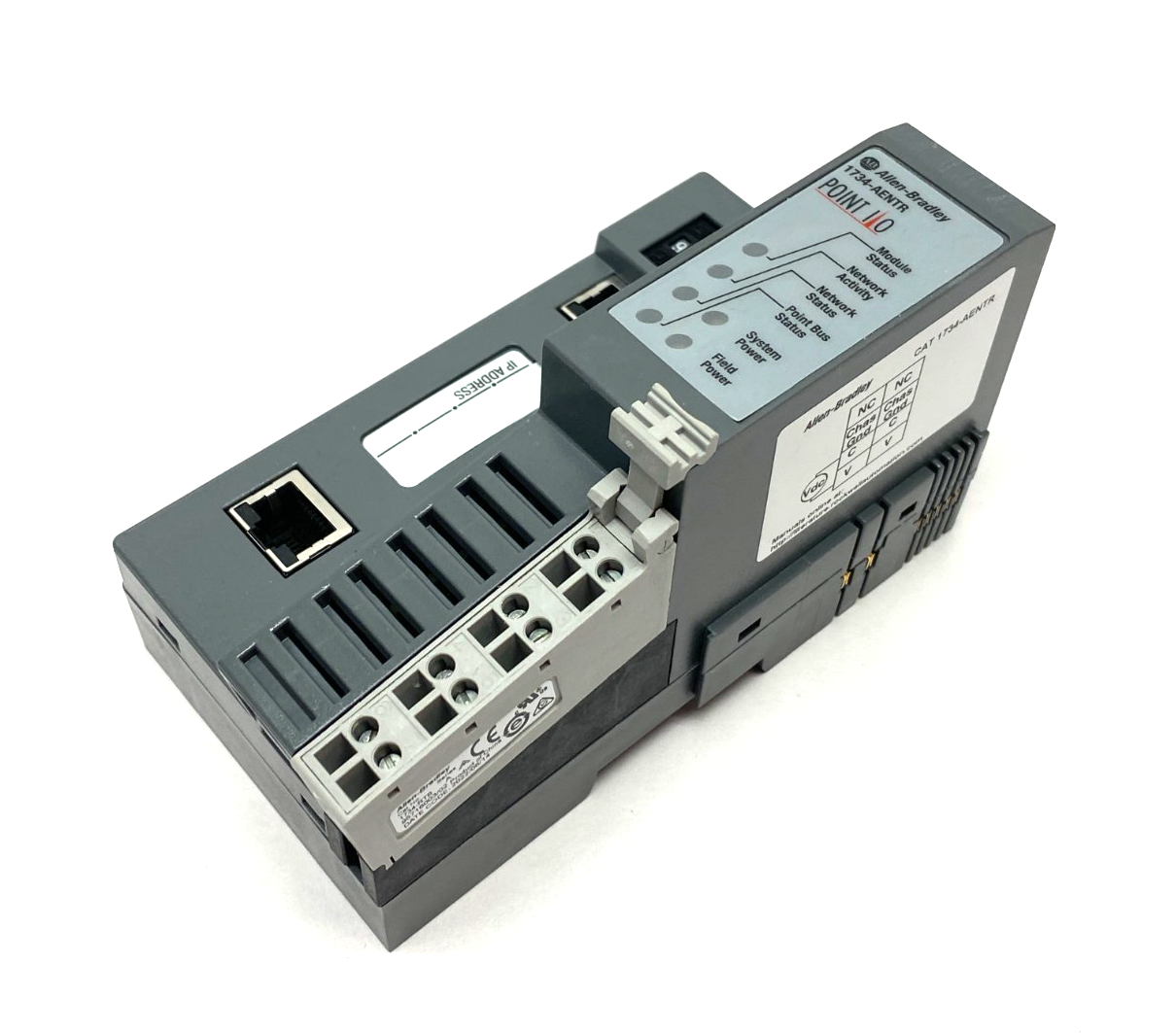 1734-AENTR | Allen Bradley Ser. C 2-Port EtherNet/IP I/O Adapter Module - New – Open box - Maverick Industrial Sales