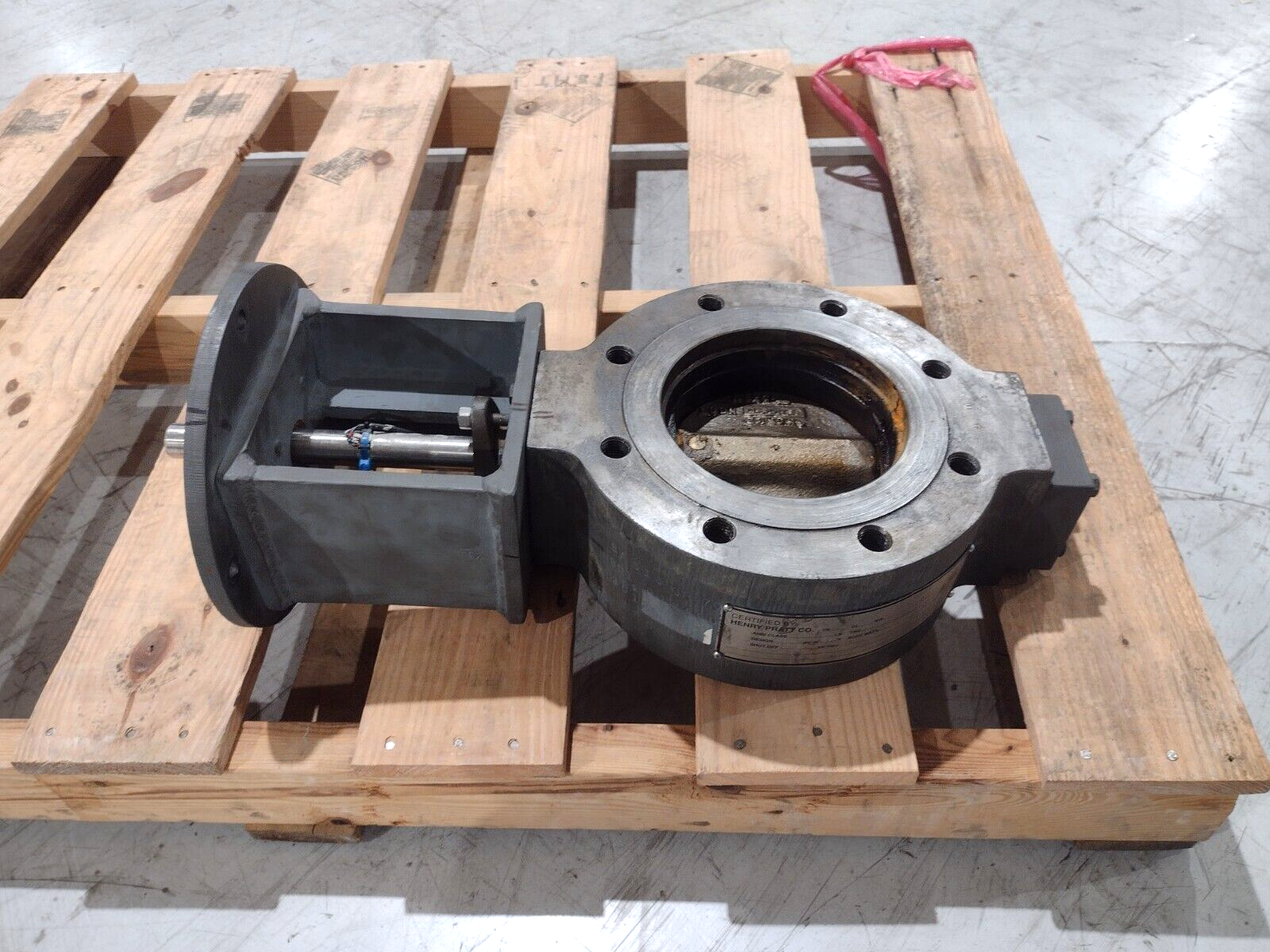 Pratt Butterfly Valve 6" 150 lb NEEDS REPAIR - Maverick Industrial Sales