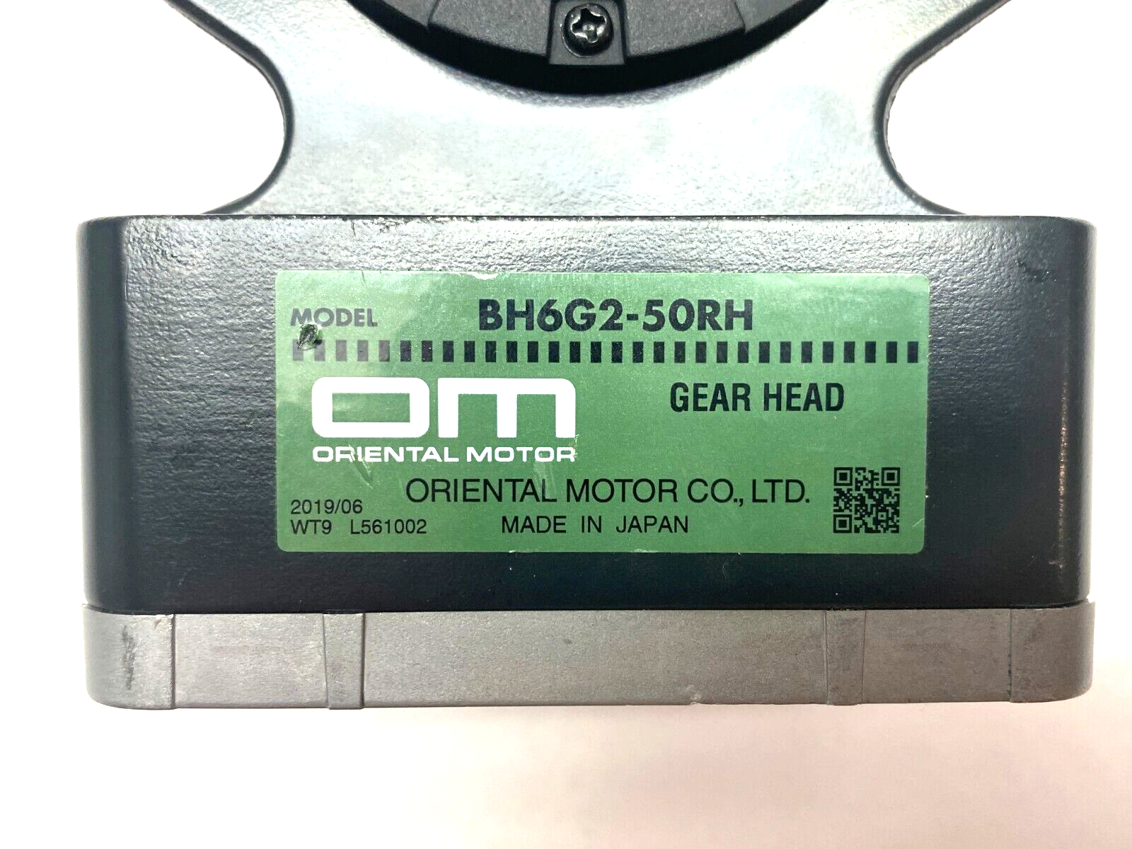 Oriental Motor BH6G2-50RH Hollow Shaft Gear Head Right-Angle 50:1 25mm - Maverick Industrial Sales