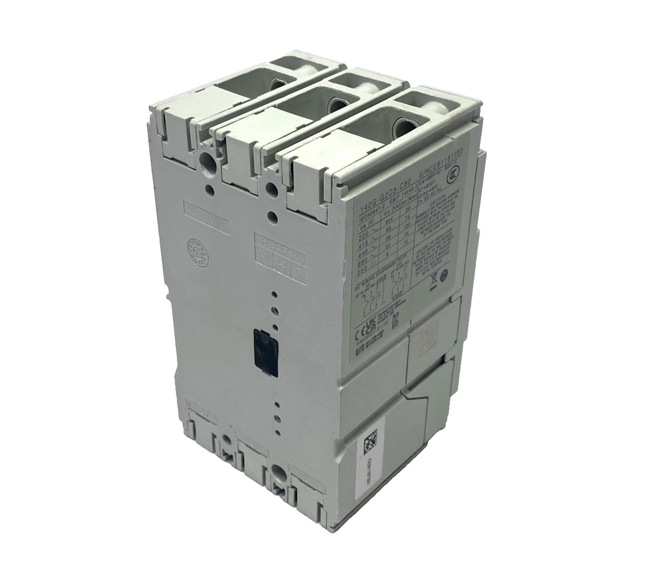 140G-G2C3-C80 | Allen Bradley Ser. A Molded Case Circuit Breaker 3P 80A G-Frame - New – Open box - Maverick Industrial Sales