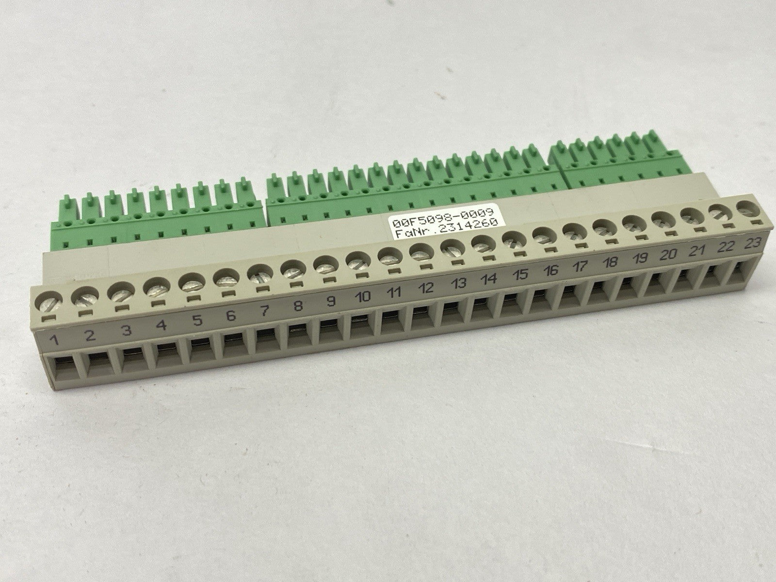 Homag 4-008-39-1197 Terminal Strip Adapter KEB F5C/G - Maverick Industrial Sales