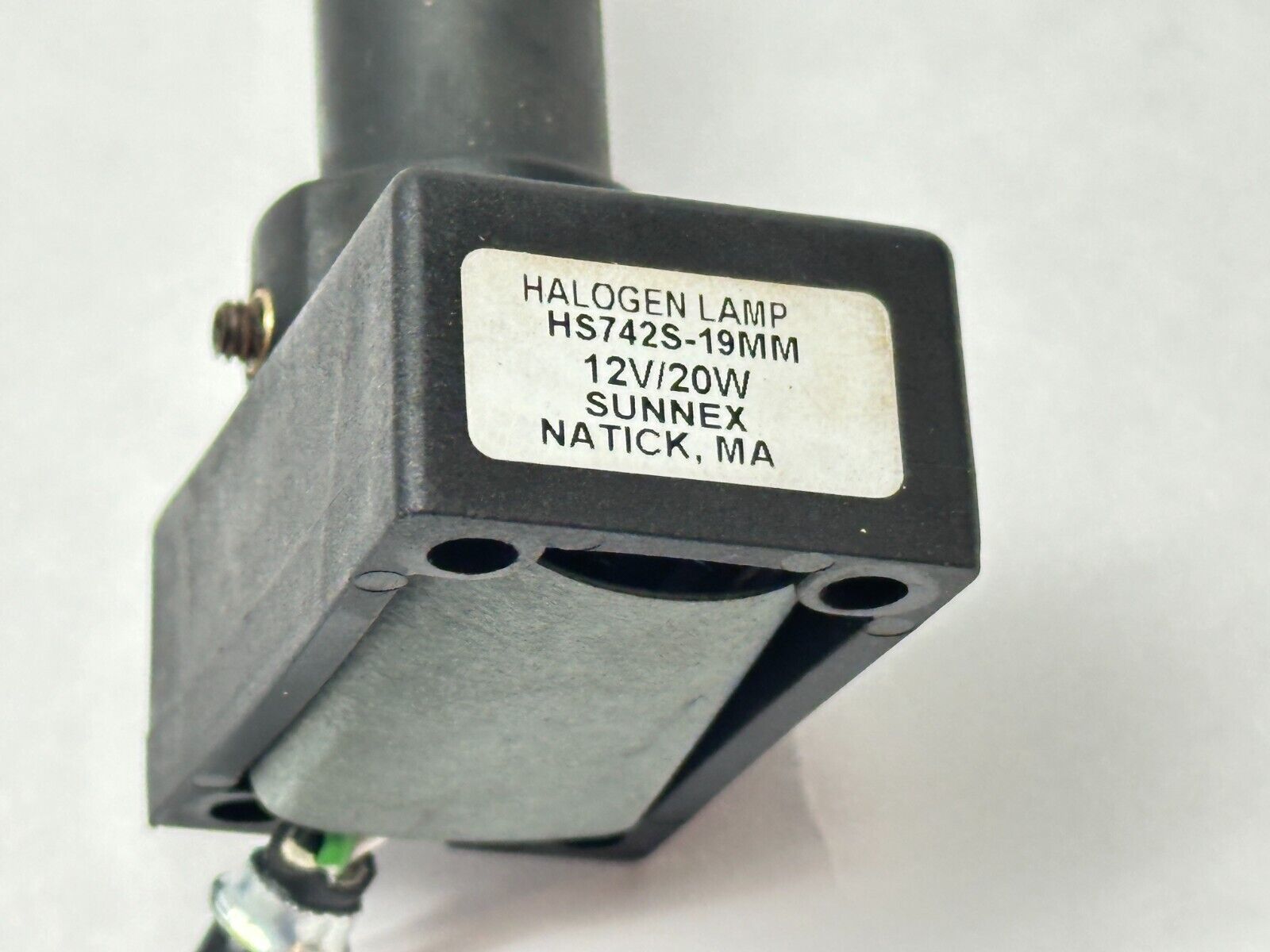 Sunnex HS742S-19MM Halogen Lamp Flexible Neck 12V 20W - Maverick Industrial Sales