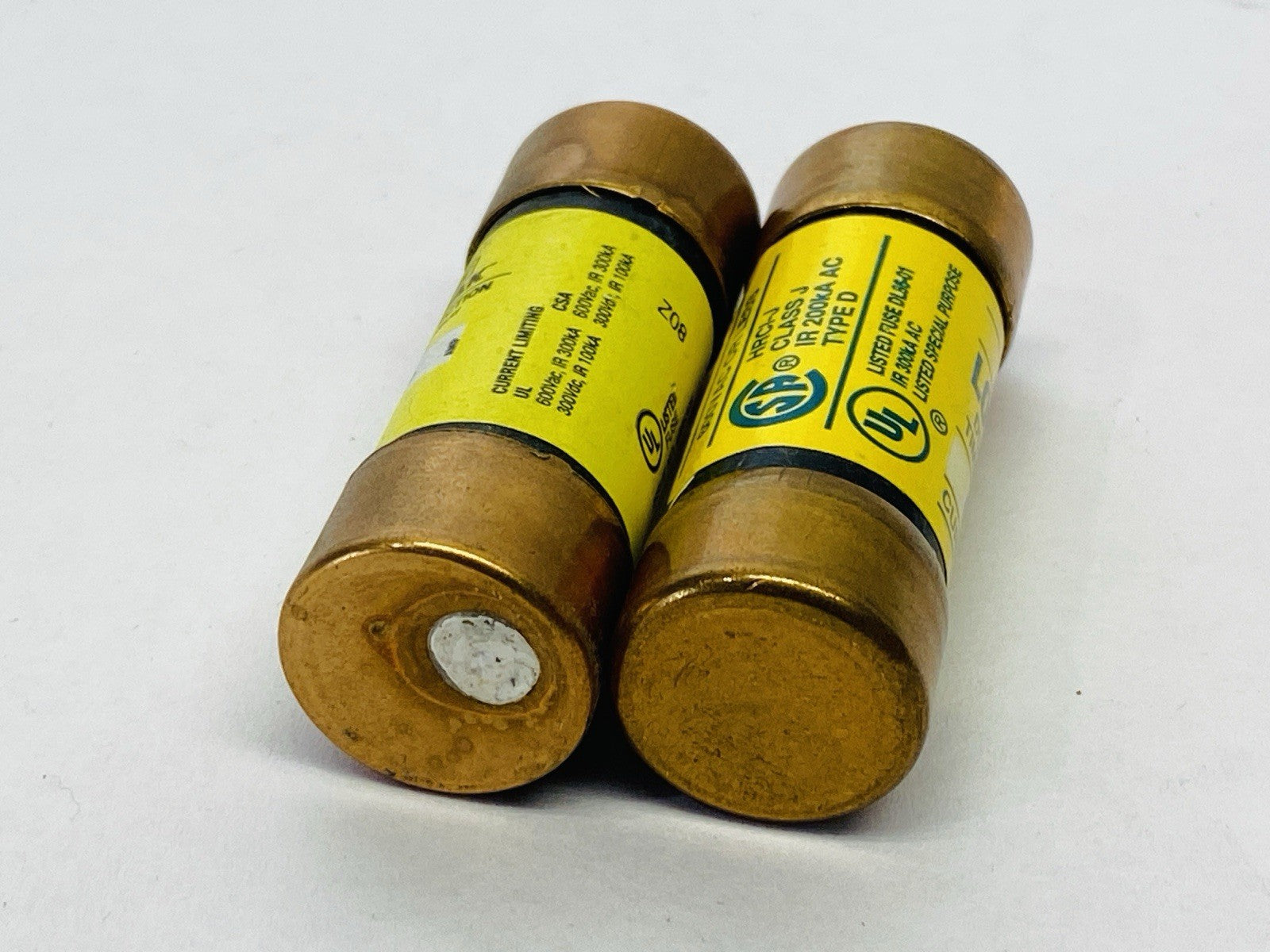 Bussmann LPJ-4SP Low-Peak Dual Element Time Delay Fuse 4A 600VAC LOT OF 2 - Maverick Industrial Sales