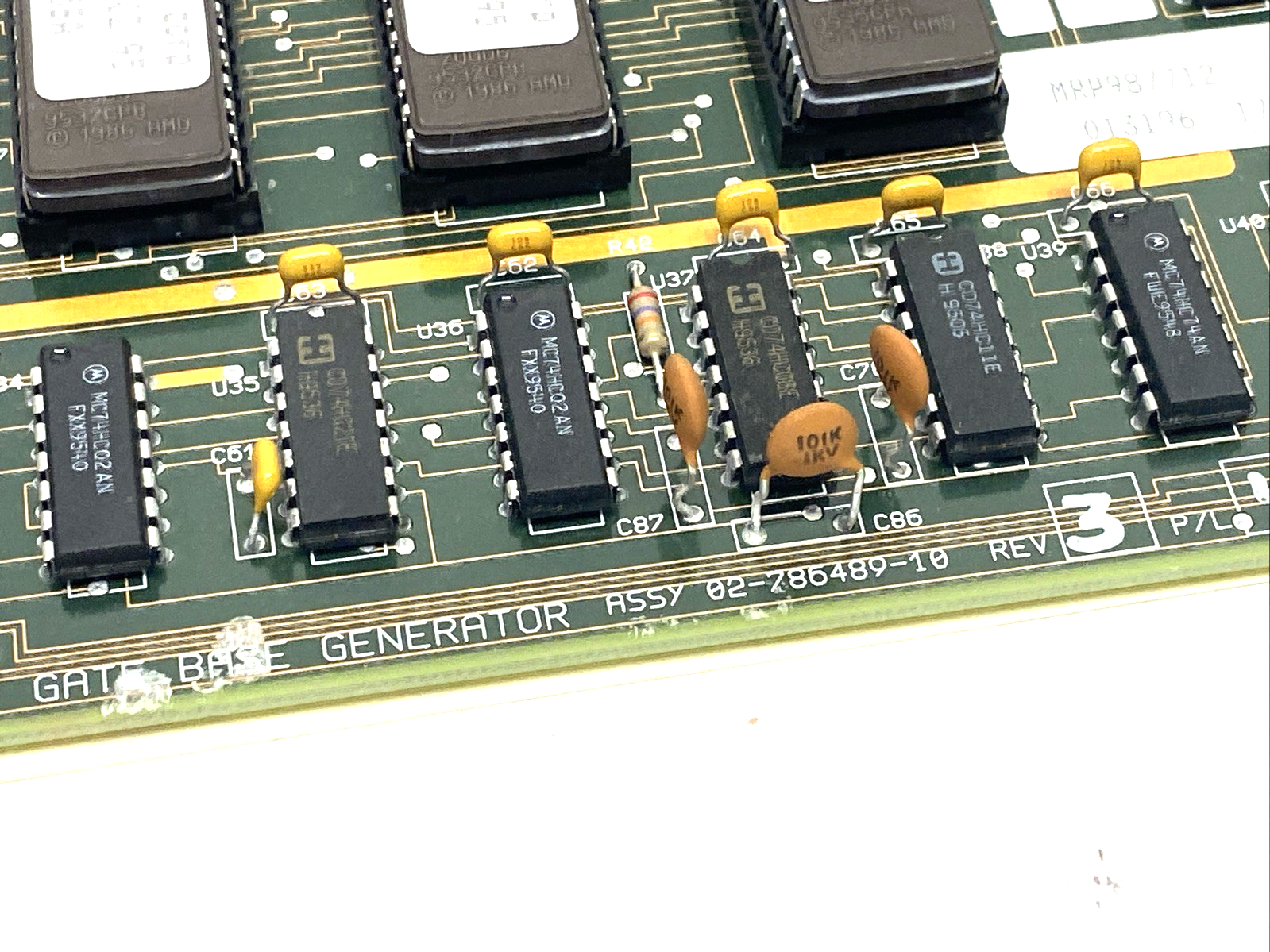02-786489-10 | Liebert Rev 3 Gate Base Generator Board Assembly MRP987712 - Used - Maverick Industrial Sales