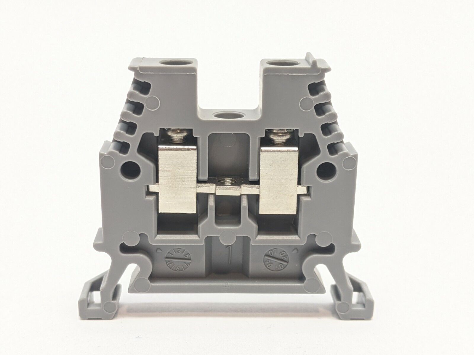 Woertz 3450 Terminal Block Gray 4mm LOT OF 10 - Maverick Industrial Sales