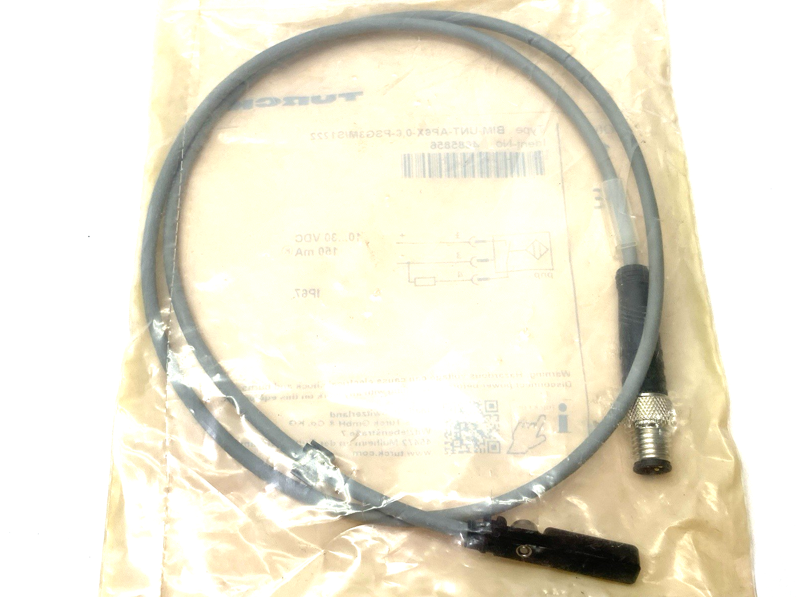 Turck BIM-UNT-AP6X-0,6-PSG3M/S1222 Magnetic Field Proximity Sensor 4685856 - Maverick Industrial Sales