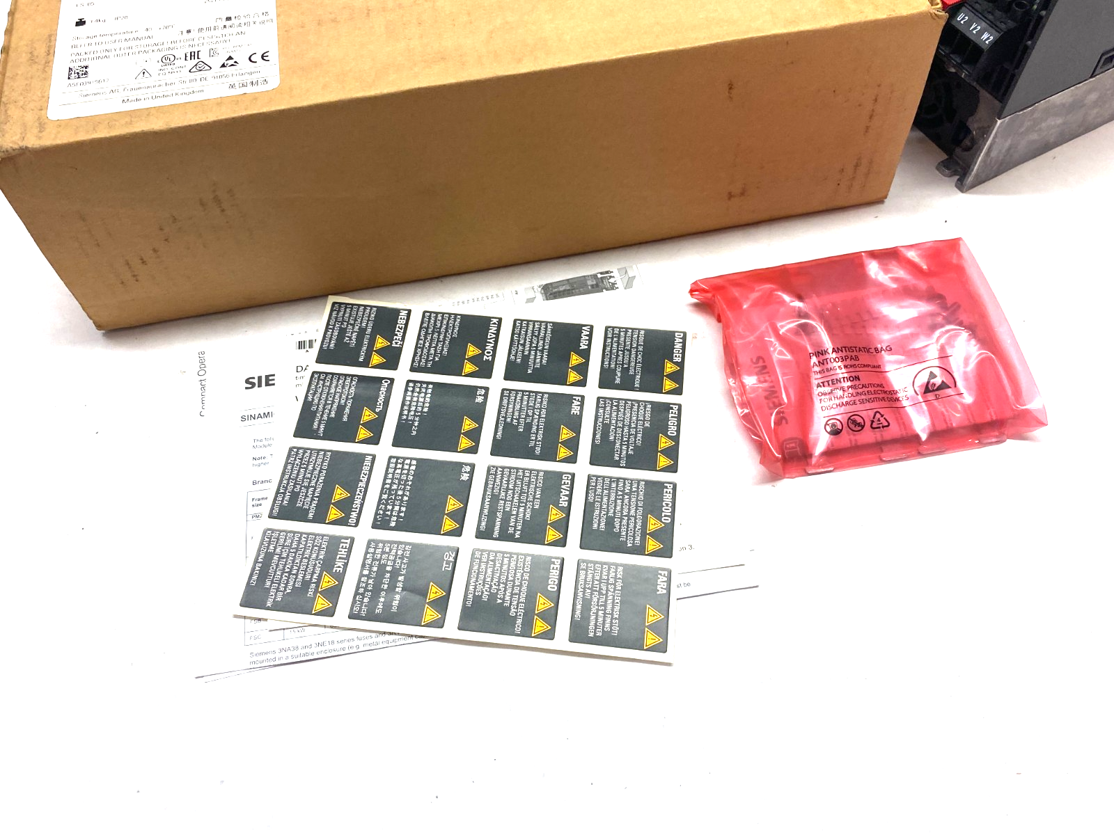 Siemens 6SL3210-1PE21-8UL0 SINAMICS PM240-2 Power Module 380-480V - Maverick Industrial Sales