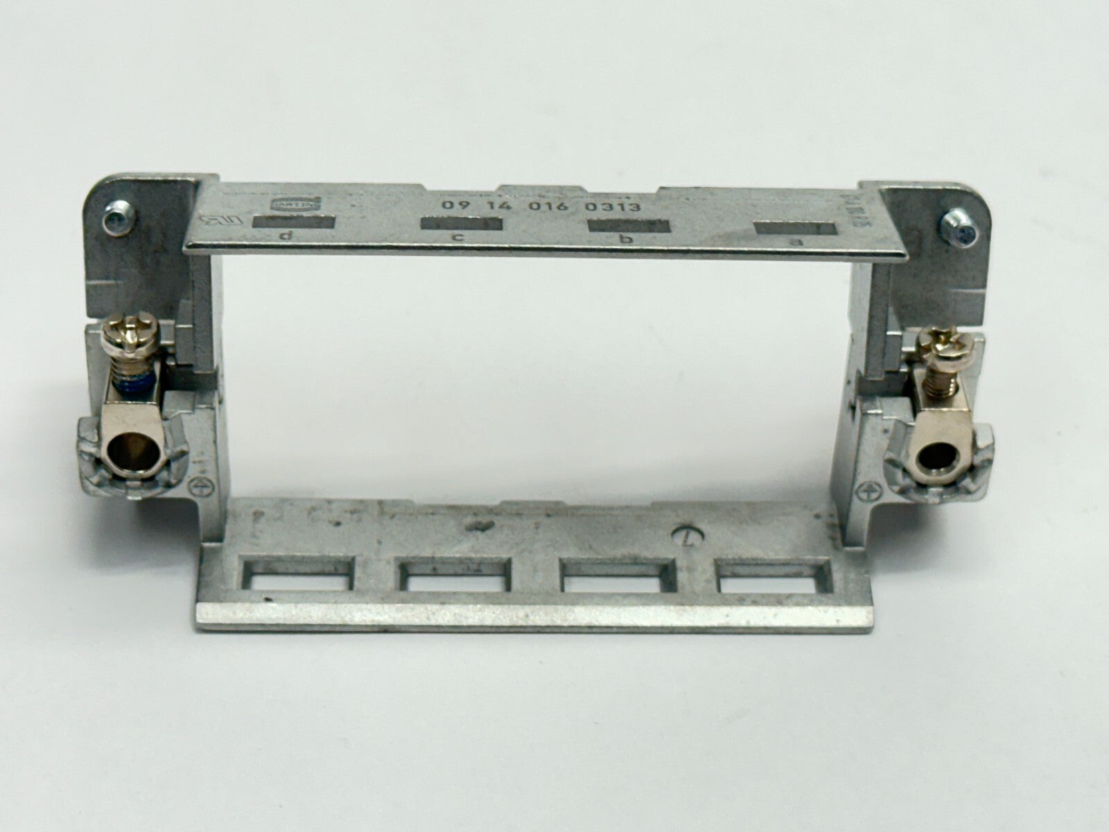 Harting 09140160313 Han Modular Frame 16 Housing 4 Module A-D - Maverick Industrial Sales