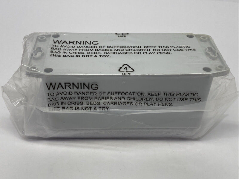 Bud Industries PN-1333-CMB Clear Cover Plastic IP65 NEMA 4X Enclosure Box - Maverick Industrial Sales