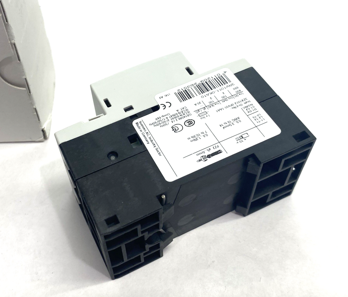3RV1011-0KA10 | Siemens Sirius Motor Protection Circuit Breaker - New – Open box - Maverick Industrial Sales