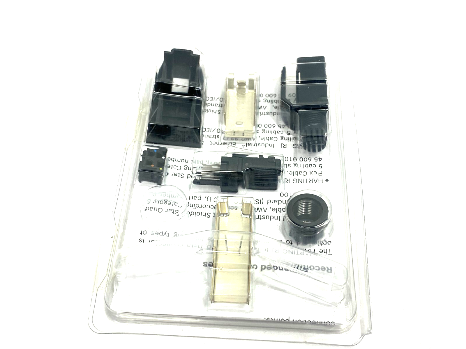 Harting 09451511100 Ethernet Connector RJI RJ45 Plug Cat5 4p IDC, 09 45 151 1100 - Maverick Industrial Sales