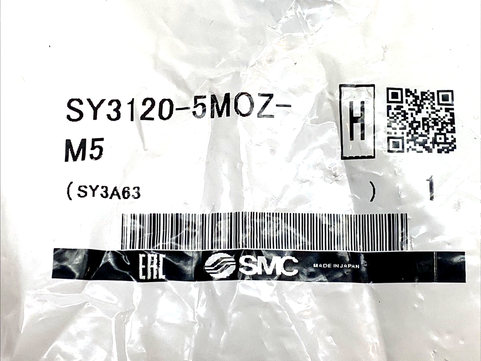 SY3120-5M0Z-M5 | SMC 5-Port Solenoid Valve 24 VDC M5 - New - Maverick Industrial Sales