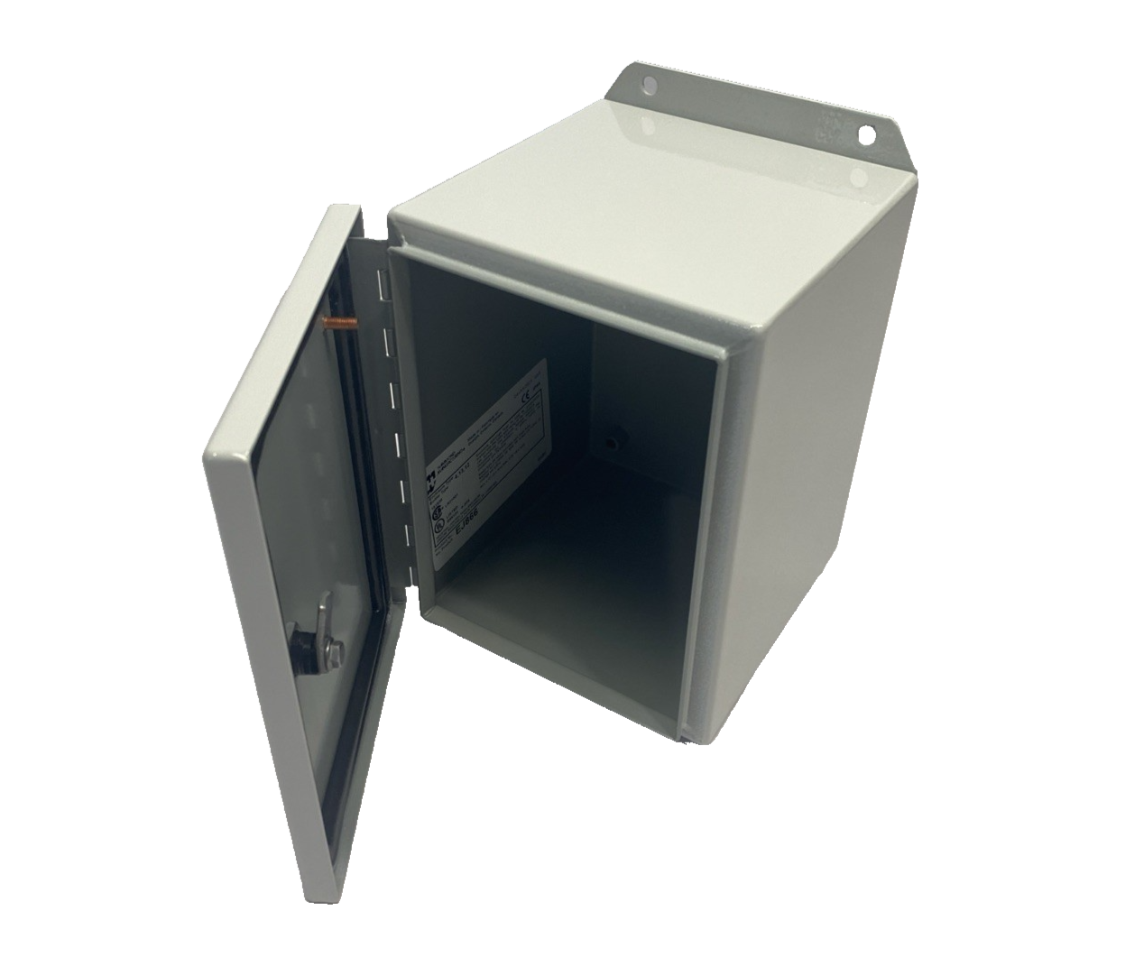 Hammond EJ866 Wal Mont Enclosure 8" x 6" x 6", Light Gray - Maverick Industrial Sales