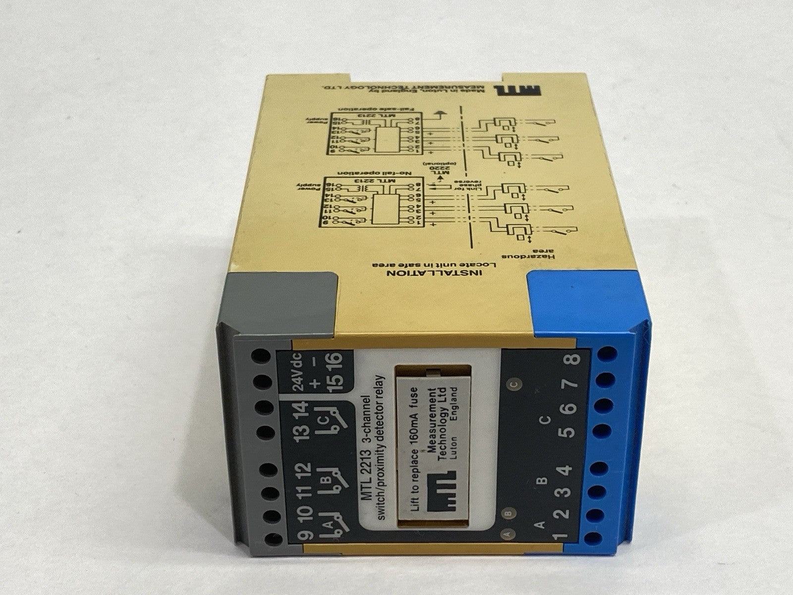 Measurement Technology MTL 2213 Proximity Detector Relay 24VDC - Maverick Industrial Sales