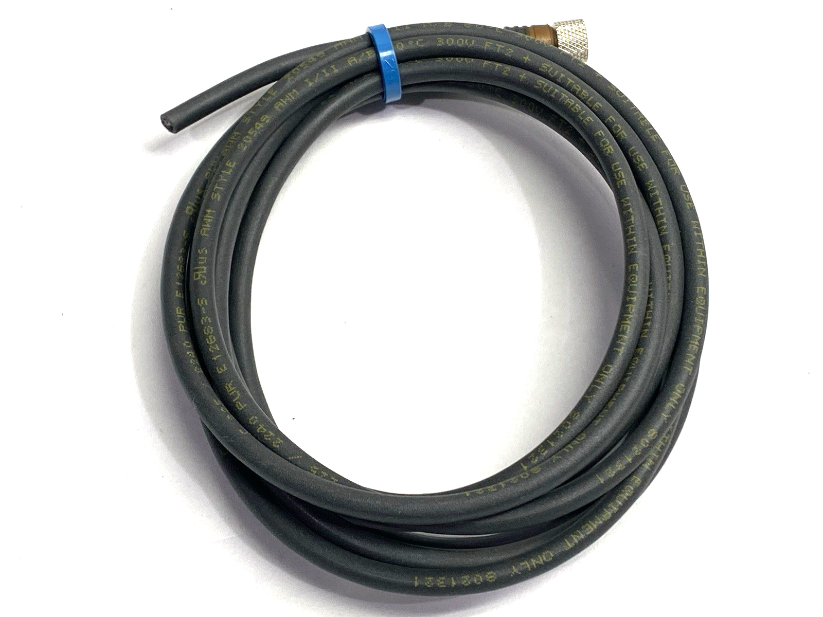 Lumberg Automation RSMV 4-RKMV 4-225/5M Cordset M8 M x F 5m 54625 CUT TO 5' - Maverick Industrial Sales