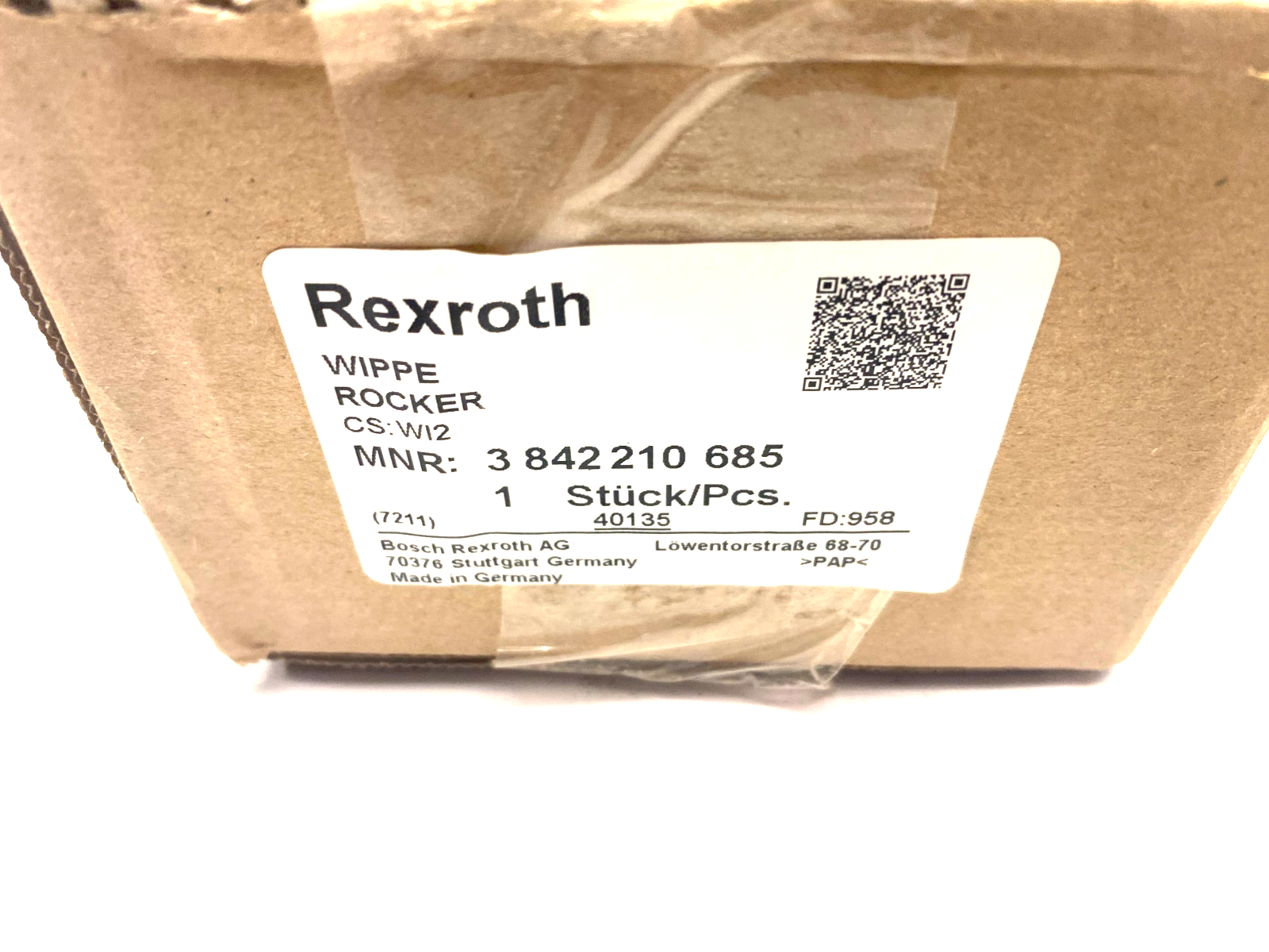 Bosch Rexroth 3842210685 Rocker Element w/ Hardware Kit WI2 - Maverick Industrial Sales