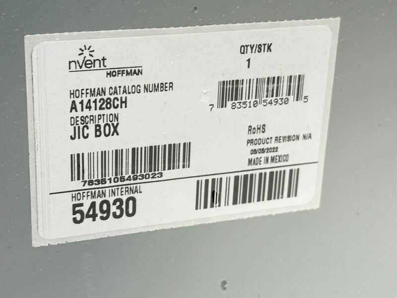 Hoffman A14128CH Continuous Hinge Enclosure Clamps CH Type 12 14" x 12" x 8" - Maverick Industrial Sales