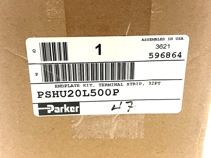 Parker PSHU20L500P End Plate Kit Terminal Strip - Maverick Industrial Sales