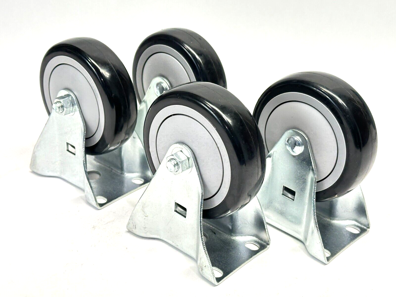 4" S.C. | Superior Casters Caster Cart Wheels LOT OF 4 - New Other - Maverick Industrial Sales
