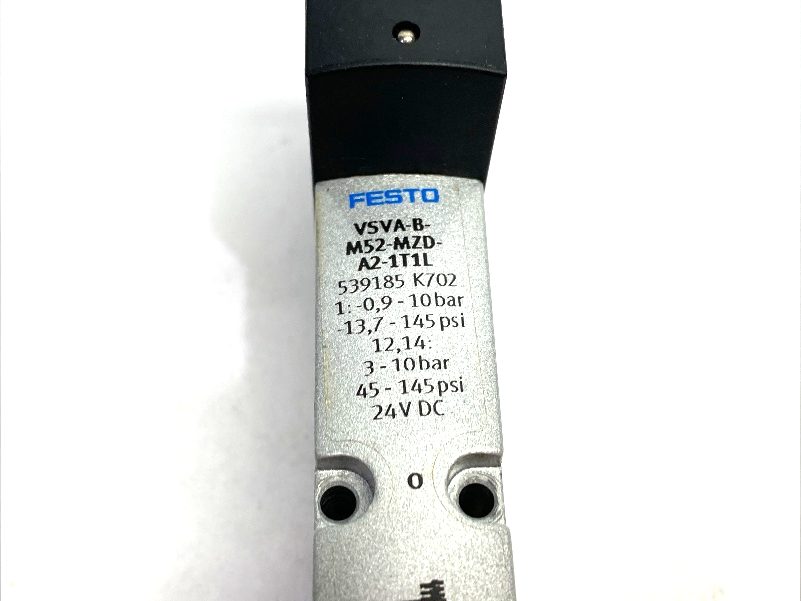 VSVA-B-M52-MZD-A1-1T1L | Festo Air Solenoid Valve, 5/2 Monostable, 539159 - Used - Maverick Industrial Sales