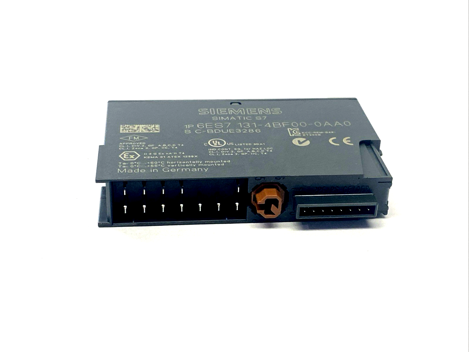 Siemens 6ES7131-4BF00-0AA0 SIMATIC ET 200S Digital Input Module 8 DI DC24V - Maverick Industrial Sales