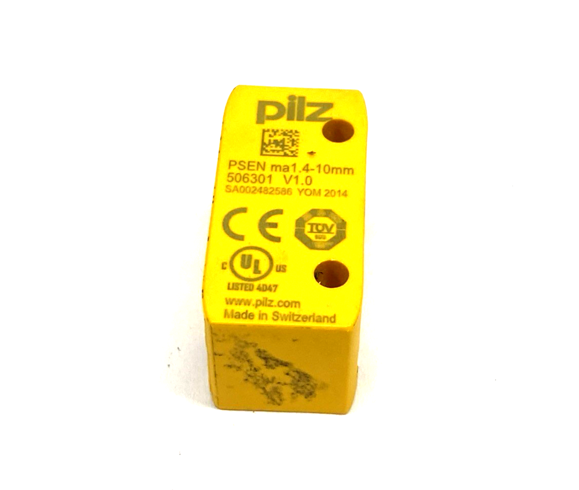 PSEN ma1.4-10mm | Pilz Actuator For Magnetic Safety Switch 10mm Distance 506301 - Used - Maverick Industrial Sales