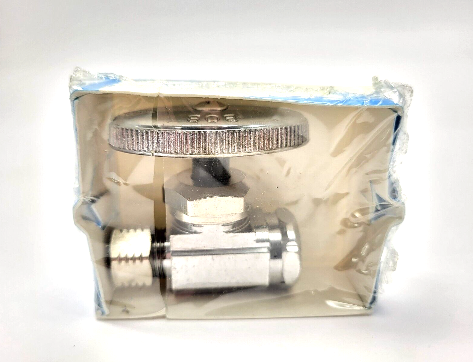 BOB SVP66CP Straight Stop Valve S66OR10C Chrome 3/8" Inlet x 3/8" Outlet - Maverick Industrial Sales